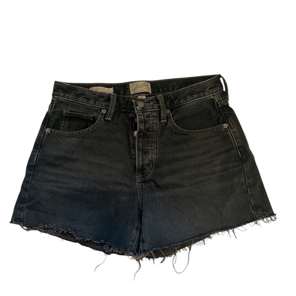Women's Black Denim Shorts 90’s baggy universal thread